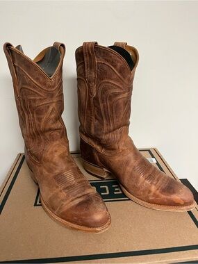 Tecovas Cartwright Cowboy Boots in Scotch Goat